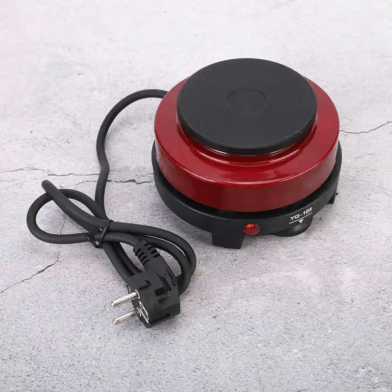 Mini-Elektroherd, Kochplatte, Multifunktions-Induktionsherd, Kochplatte, Warmwasserbereiter, Kaffee, Tee, EU-Stecker, 220 V, 500 W
