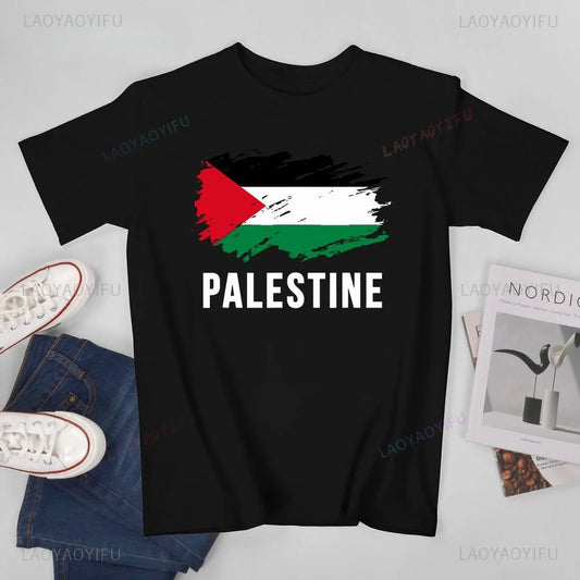T-Shirt zur Befreiung Palästinas, Baumwoll-T-Shirt
