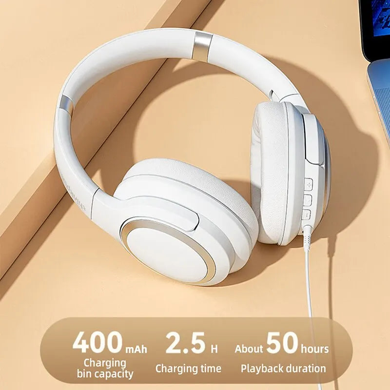 Original Lenovo TH40 Sport Kopfhörer Stereo Drahtlose Bluetooth Kopfhörer HIFI Sound Gaming Headset Mit Mic Kopfhörer 400 mAh