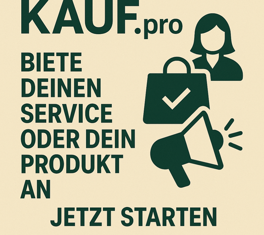 KAUF.PRO – Your own name on the Internet. Easy and straightforward - annual fee